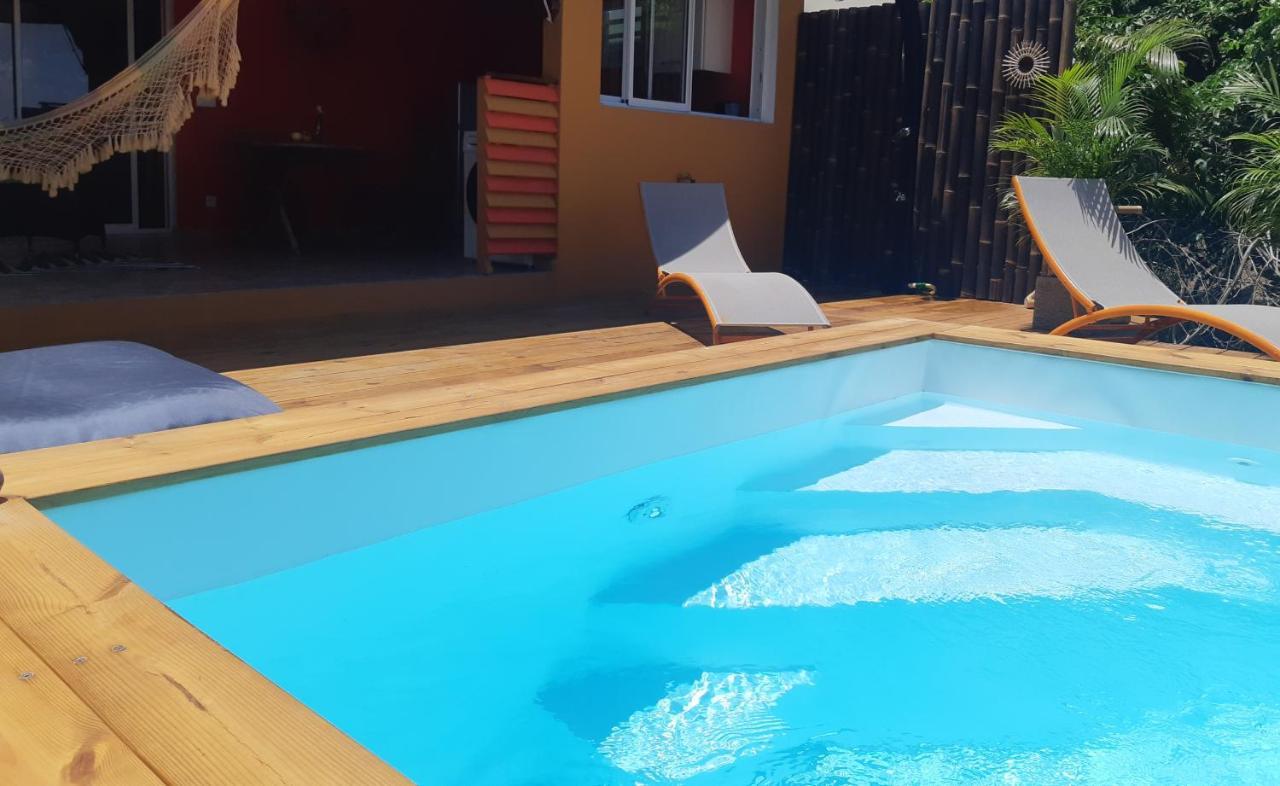 Ti Coin Relax Bungalow Vue Mer Piscine Privee Saint-Francois  Exterior photo