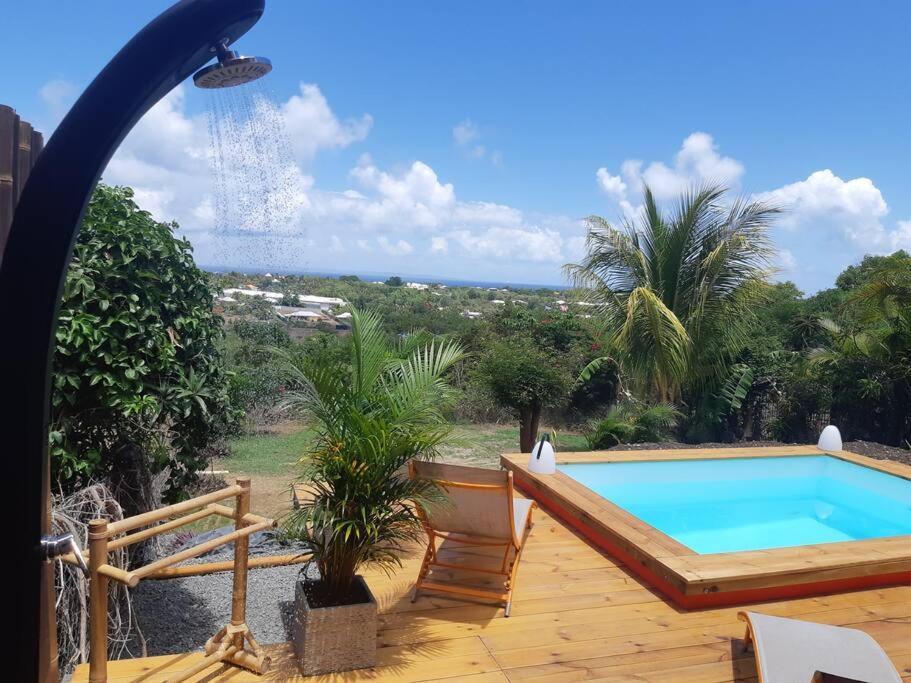 Ti Coin Relax Bungalow Vue Mer Piscine Privee Saint-Francois  Exterior photo