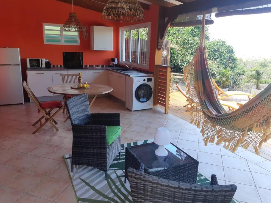Ti Coin Relax Bungalow Vue Mer Piscine Privee Saint-Francois  Exterior photo
