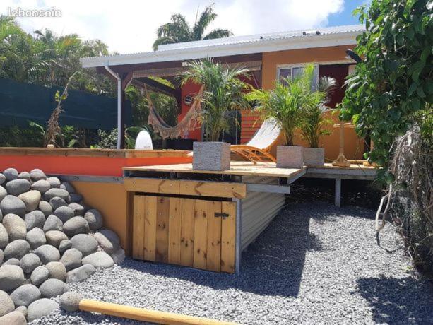 Ti Coin Relax Bungalow Vue Mer Piscine Privee Saint-Francois  Exterior photo
